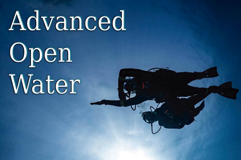 Buceo en Lanzarote, kayak, padle surf y snorkel advanced open water course